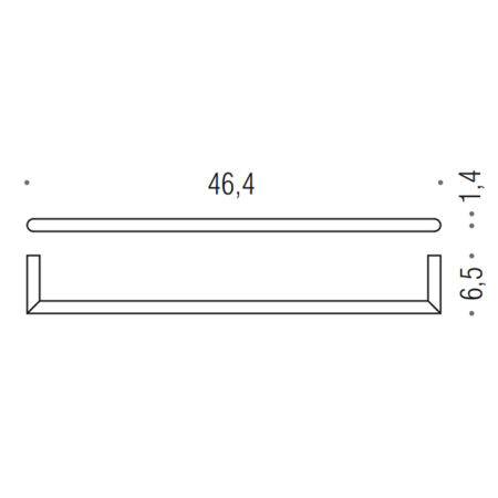 Полотенцедержатель Colombo Mini B4010.CR