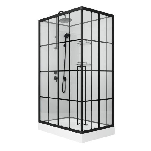 Душевая кабина Niagara Standart ST120/80/15QL/KL/BKT 120х80 прямоугольная без крыши ориентация левая - фото 2