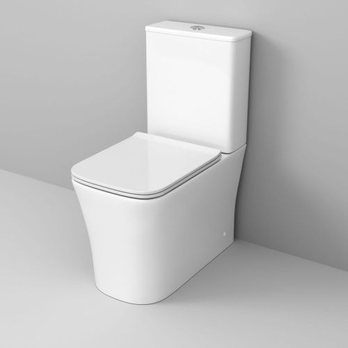 Унитаз напольный с бачком Grossman Classic GR-4467S белый с сиденьем микролифт безободковый каскадный смыв - фото 2