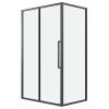 Душевой уголок Grossman Cosmo 120.K33.02.1280.21.00 120х80 стекло прозрачное профиль черный без поддона