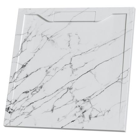 Душевой поддон из искусственного камня RGW STE 52341099-15 90х90 белый без ножек