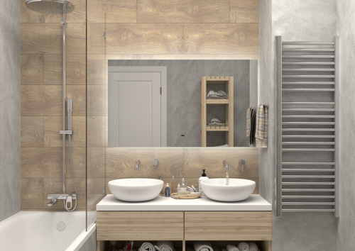 Зеркало Continent Trezhe ЗЛП533 120х70 подвесное - фото 5