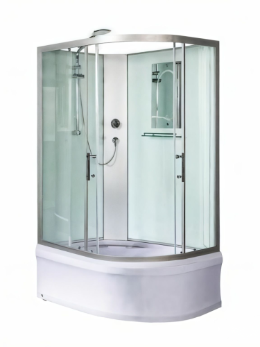 Душевая кабина WeltWasser WW500 10000003250 90х120 асимметричная без крыши ориентация левая - фото 3