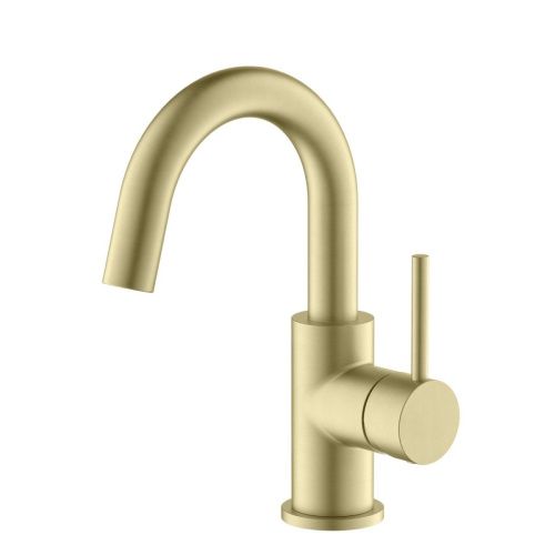 Смеситель Aquatek Европа AQ1307BG на раковину золото