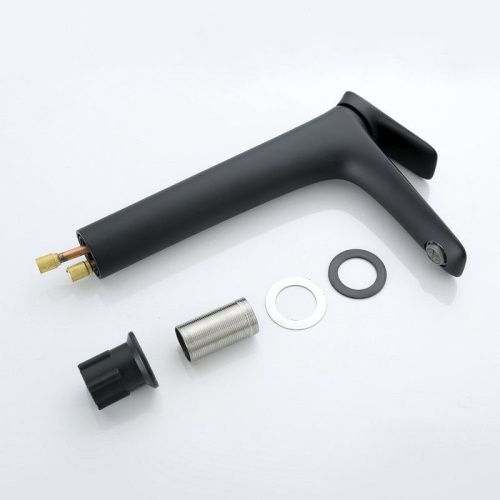 Смеситель Bond Cube B03-2788 на раковину черный - фото 5