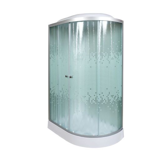 Душевая кабина AvaCan L902LGM+EL 120х80 асимметричная с крышей ориентация левая - фото 2