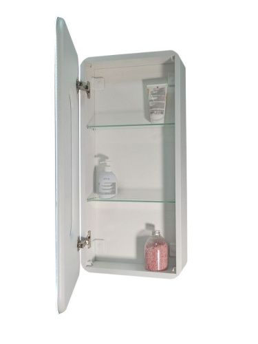 Зеркало-шкаф Continent Elliott МВК058 40х80 подвесной цвет белый - фото 4