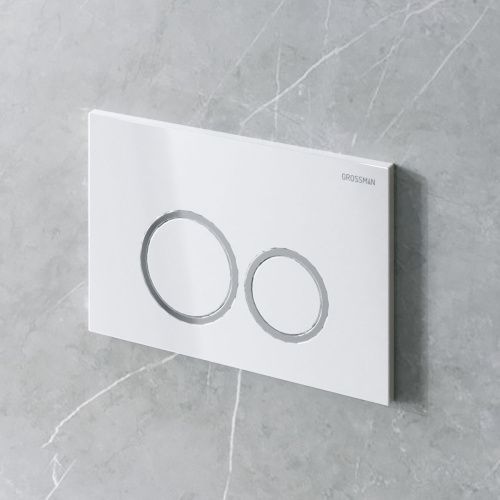 Клавиша смыва механическая Grossman Galaxy 700.K31.01.000.000 цвет белый - фото 3