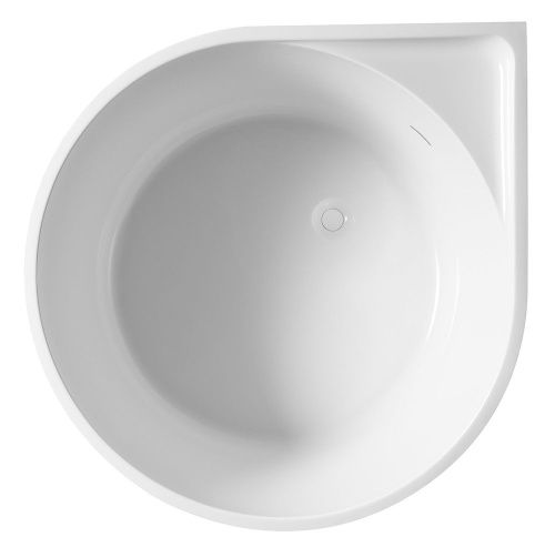 Ванна акриловая Abber AB9305 95х95 угловая четверть круга с каркасом - фото 4