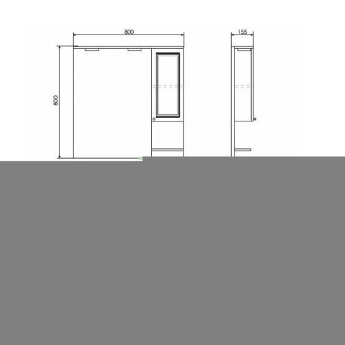 Тумба с раковиной Comforty Севилья 00-00003083CF 90х50 напольная цвет белый - фото 2