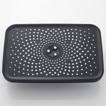 Душевая стойка Shevanik S9636H настенная цвет черный