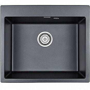 Кухонная мойка Paulmark KANTE 60 PM106052-AN 60х50 цвет черный
