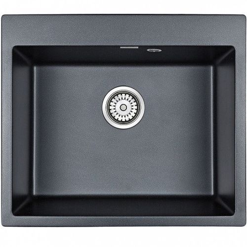 Кухонная мойка Paulmark KANTE 60 PM106052-AN 60х50 цвет черный