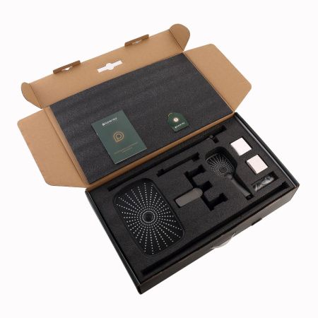 Душевая стойка Splenka S40.24.07 настенная цвет серый