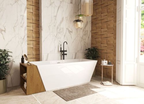 Ванна из литьевго мрамора Эстет Манхэттен ФР-00014435 175х75 отдельностоящая прямоугольная - фото 5