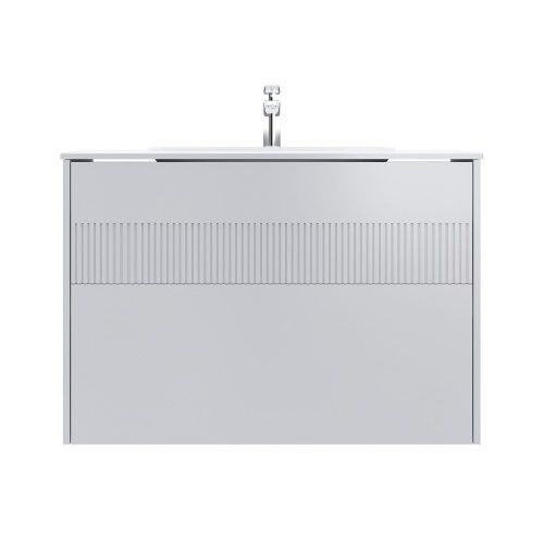 Тумба под раковину Am.Pm Func M8FFUX1002WM 100х50 подвесная цвет белый - фото 2