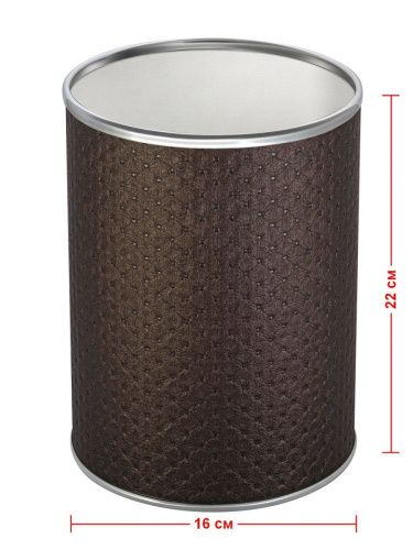 Ведро мусорное Geralis PUNTO M-PCH-B 3 л - фото 2