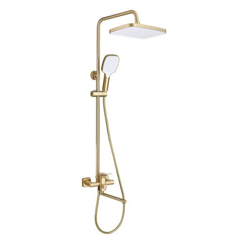 Душевая стойка ProHanss P62.24.03 настенная цвет золото - фото 2