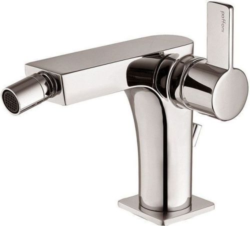 Смеситель Paffoni Rock RO131ST на биде нержавеющая сталь