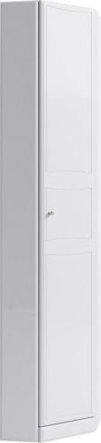 Шкаф-пенал Aqwella Y Ba.05.45 40х190 напольный цвет белый - фото 2