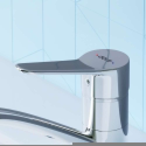 Смеситель Dorff Optima D2021001 на раковину хром - фото 4