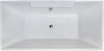Ванна акриловая Royal Bath TRIUMPH RB665102K 185х85 пристенная прямоугольная с каркасом