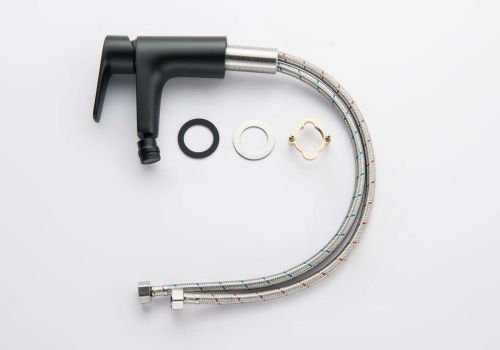 Смеситель Aquatek БЕТТА AQ1118MB на биде черный - фото 4