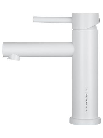 Смеситель Wonzon & Woghand WW-H9089-MW на раковину белый