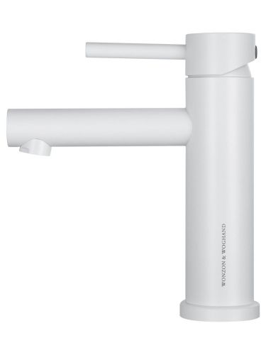 Смеситель Wonzon & Woghand WW-H9089-MW на раковину белый - фото 2