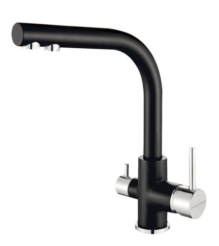 Смеситель для кухни Paulmark ESSEN Es213011-401 на мойку черный