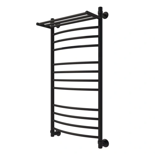 Полотенцесушитель водяной Veconi Nemi-B N10050B-B 50х100 черный