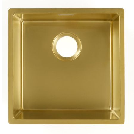 Кухонная мойка Grandex Aqua 5011351 45х45 цвет золото поверхность матовая