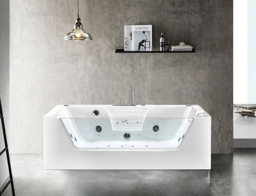 Ванна акриловая гидромассажная Cerutti SPA C-477-18A 180х85 пристенная прямоугольная с ножками - фото 2