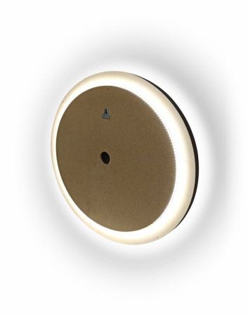 Зеркало Continent Planet Black ЗЛП623 60х60 подвесное