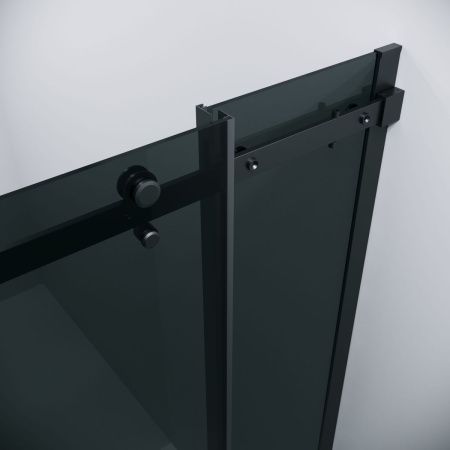 Душевой уголок Grossman Classic 300.K33.04.9090.21.10 90х90 стекло тонированное профиль черный без поддона