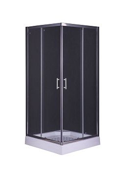 Душевой уголок Taliente TA-10102-1CP 100х100 стекло прозрачное профиль хром без поддона