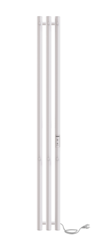 Полотенцесушитель электрический Indigo Style 4 LSE120-18GFMRt 20х120 серый - фото 2