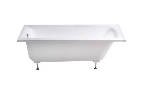 Ванна из литьевго мрамора Astra-Form Нью-Форм 01010009 160х70 пристенная прямоугольная с ножками - фото 3