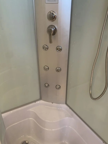 Душевая кабина River DUNAY 10000003133 120х90 асимметричная с крышей ориентация правая - фото 3