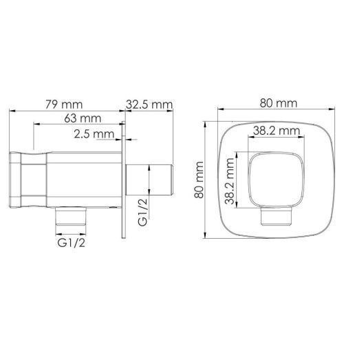 Шланговое подключение WasserKRAFT Saale 9500 A328 - фото 3