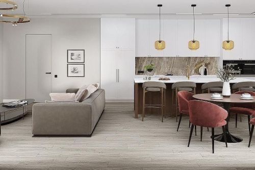 Кварцвиниловая плитка Damy Floor FAMILY LVT SL3683-6-LVT Дуб Английский толщина 0.25 см 43 класс 1227х187 - фото 5