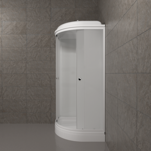 Душевая кабина Тритон Вельвет Щ0000064622 80х80 четверть круга с крышей ориентация универсальная - фото 2