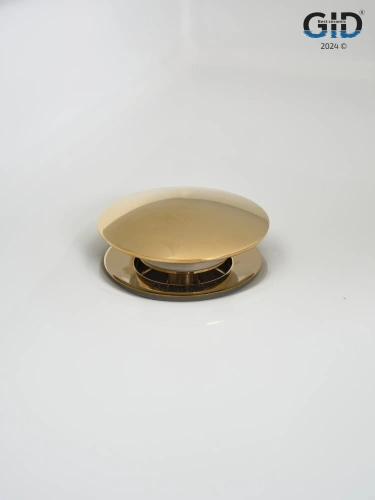 Донный клапан Gid Minucia 73301K золото - фото 4