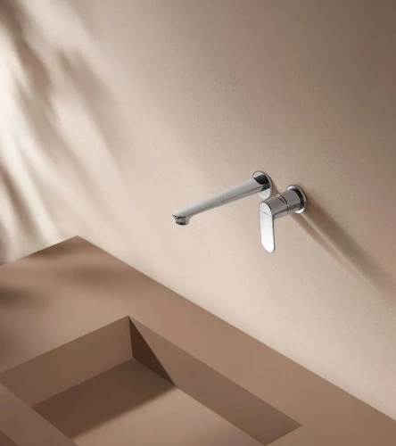 Смеситель для раковины Arrow ARM12848 встраиваемый в стену хром - фото 2