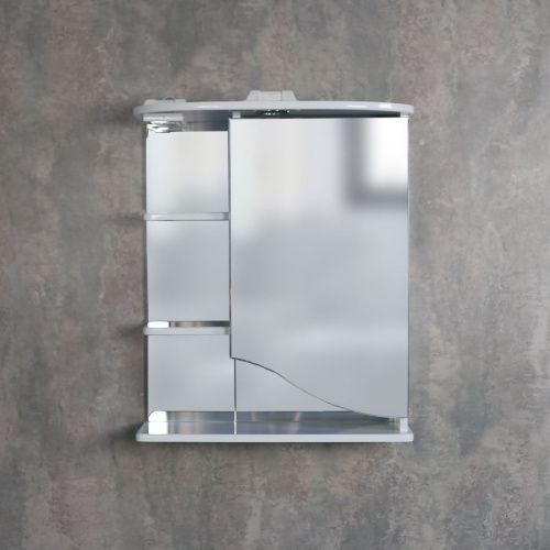 Зеркало-шкаф Onika Виола 206003 60х70 подвесной цвет белый - фото 4