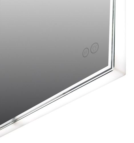 Зеркало с подсветкой Aquanet Палермо 00249352 80х90 подвесное - фото 4