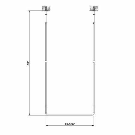 Полотенцедержатель Gessi Goccia 38143#147