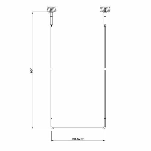 Полотенцедержатель Gessi Goccia 38143#147 - фото 2