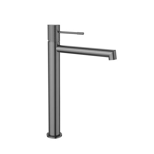 Смеситель для раковины Vincea Desire VBF-1D2GM на столешницу вороненая сталь - фото 2