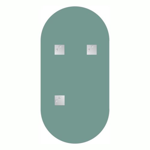 Зеркало Evoform Primary BY 0122 50х100 подвесное - фото 3